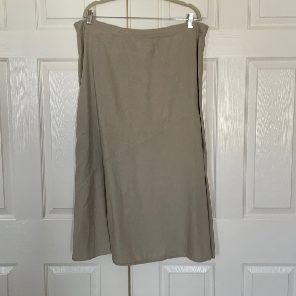 JJill Linen Skirt XL